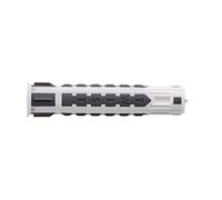 Wuerth 590681266 2K Shark Twist DBL-KST-SHARK-TWIST-12 x 66 Chevilles multi-usages en plastique Blanc/anthracite