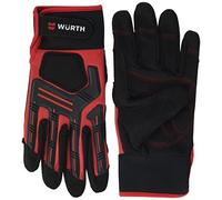 Würth 899400750, rouge/noir 0899400750 Gant de mécanicien PRO, Taille 10 (Lot de 1)