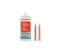Würth Colle plastique 2K Replast ME 90 secondes Noir - 0893500051