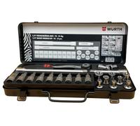 WÜRTH Ensemble de douilles TX 1/2 pouce