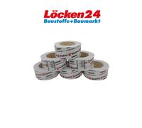 Würth Eurasol Ruban Adhésif Isolation Barrières À Vapeur 6 Rouleaux