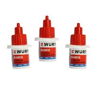 Würth klebfix Seconde Construction Colle Colle 3 x 5 g