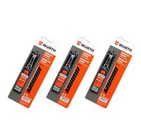 Würth Lames sécables 3 x Lot de 10 dans chacune schiebes PENDER Cutter avec
