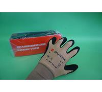 Würth Lot de 6 paires de gants de travail pour mécanicien EN388 EN420, taille 7, taille 8, taille 9, taille 10, taille 11