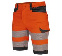 WüRTH MODYF Bermuda de travail haute-visibilité fluo orange/anthracite Taille 44