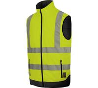 WüRTH MODYF Gilet de travail haute-visibilité réversible jaune fluo Taille M