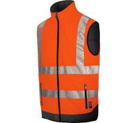 WüRTH MODYF Gilet de travail haute-visibilité réversible orange fluo Taille XL