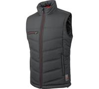 Gilet de travail matelassé Würth MODYF New Craft gris Gris foncé L