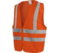 WüRTH MODYF Gilet haute-visibilité orange en tissu mesh Taille S/M