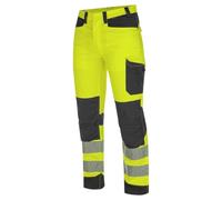Pantalon de travail haute-visibilité fluo jaune/anthracite Würth MODYF Jaune 48