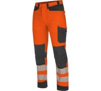 Pantalon de travail haute-visibilité fluo orange/anthracite Würth MODYF Orange 54
