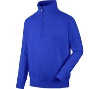 WüRTH MODYF Sweat de travail ¼ de zip Job bleu royal - Taille L