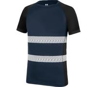 Tee-shirt de travail Dry Tech Würth MODYF marine/noir Bleu marine S