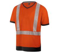 WüRTH MODYF Tee-Shirt de Travail Haute-visibilité Orange Fluo Taille 5XL
