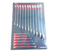 Würth RGMAULSHSL-SA-17TLG ZEBRA Jeu de 17 clés mixtes 4.4.1