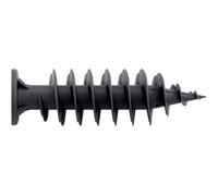 Würth Shark Iso 590350095 Lot de 25 chevilles isolantes en spirale pour isolation en panneaux de fibres de bois 28 x 95 mm