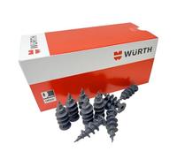 Würth Shark Iso Lot de 100 chevilles isolantes 18 x 50 mm Chevilles isolantes en polystyrène Pour fixation d'éléments légers dans des panneaux d'isolation WDVS résistants à la pression Idéal pour les