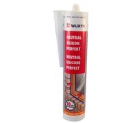 Würth Silicone Blanc Hêtre épicéa neutre-Idéal 310 ml Kart. Fenêtre Vitrage