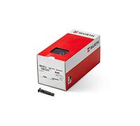 wuerth Würth Shark Pro Lot de 200 Chevilles multi-usages en Plastique 8 x 46 mm, Noir, 59062084