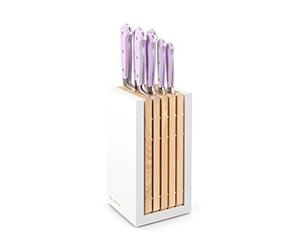 WÜSTHOF Classic Bloc couteaux avec 7 couteaux, Purple Yam (lilas)
