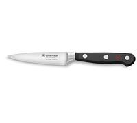 WÜSTHOF Classic, Couteau d'Office, 9cm,Noir/Argent, 1030100409
