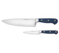 Wüsthof Classic Set de couteaux avec couteau de chef et couteau à légumes, Wild Blueberry (Bleu)