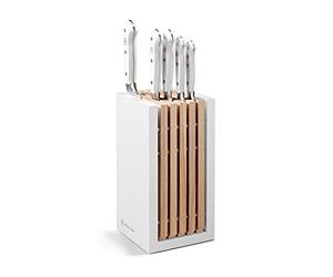 WÜSTHOF Classic White Bloc couteaux avec 5 couteaux