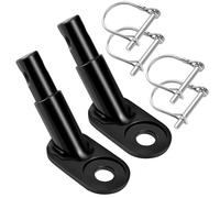 WUFANC Attache De Remorque Pour VéLo - Noir, Compatible Avec Les Modèles Thule Chariot, Fer Galvanisé, Stable Et Durable
