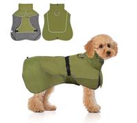 WUFANC Imperméable Manteau Chien Hiver - Manteau Réfléchissante Ajustable Pour Chien - Protection Confortable Pour Activités Extérieures (S)