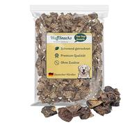WuffSnacks Cubes De Poumon De Bœuf Pour Chiens 2,5 Kg Poumon De Bœuf Séché Petit Friandises D'Entraînement Faible En Gras Sans Céréales Sans Sucres