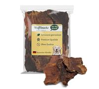 WuffSnacks Viande de bœuf déshydratée pour chien | 2,5 kg | 100 % bœuf naturel et séché | faible en gras et riche en protéines | viande sèche de bœuf de WuffSnacks