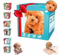 Wuffy Chien robot amélioré qui agissent comme de vrais chiens, robots réalistes qui marchent, aboient, remuent la queue pour les amoureux des animaux (C)