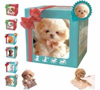 Wuffy Robot Dog, chiens robots améliorés qui agissent comme de vrais chiens, robots réalistes qui remuent la queue de chiot, marchent, aboient pour les amoureux des animaux (B)