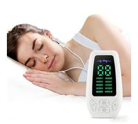 WUGEIN EMS Appareil d'aide au sommeil, stimulateur du nerf vague auriculaire, appareil d'aide au sommeil avec 10 modes et 30 niveaux réglables, soulagement du stress et récupération, appareil de