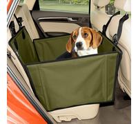 Wuglo Siège Auto Chien Extra Stable et Waterproof - Siège de Voiture renforcé avec 4 Sangles de Fixation et Ceinture de sécurité - Jusqu’à 18 kg pour Chiens de Taille Moyenne