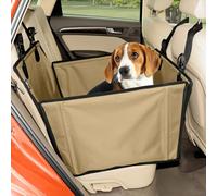 Wuglo Siège Auto Chien Extra Stable et Waterproof - Siège de Voiture renforcé avec 4 Sangles de Fixation et Ceinture de sécurité - Jusqu’à 18 kg pour Chiens de Taille Moyenne