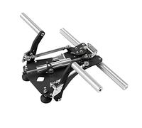 WUGU SN-1 Pédales de gouvernail de vol, pédales réglables multifonctions, capteur Hall, Plug-and-Play, interface US8, pédales de gouvernail de vol pour hélicoptères