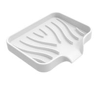 WUHGI Boîte à Savon rectangulaire en Silicone avec égouttoir, Porte-Savon pour Salle de Bain, Cuisine, hôtel, Maison, Contenant pour savonnette