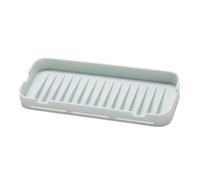 WUHGI Porte-Savon rectangulaire en Silicone Auto-drainant, idéal pour la Salle de Bain, la Cuisine, l'hôtel ou la Maison.