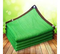 WUHUQN Tissu d'ombrage en tissu de protection solaire, filet de protection solaire vert, véranda, cour, voiture, serre, jardin, fleurs, plantes, bâche en maille résistante aux UV à 85 %