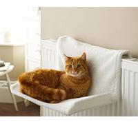 WUIIEN Hamac Lit Suspendu de Radiateur Chauffage pour Chat Panier Arbre Couverture '' Style Mouton ''