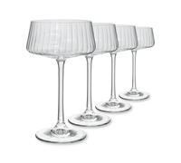 WUITOKI Verres Martini, 4 pièces, 22cl, verre, cristallin, résistant, Espresso, Cocktail