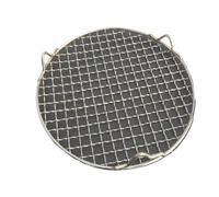 WUJIHE Filet de barbecue rond en acier inoxydable 304 avec grille de refroidissement pour barbecue à pied, grille de cuisson à la vapeur, grille de cuisson à la vapeur pour camping extérieur (21 cm)