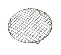 WUJIHE Filet de barbecue rond en acier inoxydable 304 de 15 à 60 cm avec pieds de 2 cm compatible avec les friteuses (19 cm)