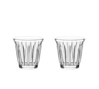 WUJIHE Lot de 2 tasses à café en verre galvanisé sous vide 90 ml pour latte, expresso, tasse à eau anti-brûlure, verres à vin, accessoires de maison (transparent)
