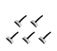 WUJIHE Lot de 5 grattoirs de déneigement en acier inoxydable pour pare-brise de voiture