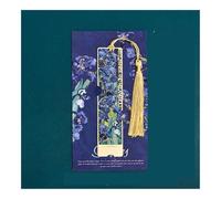 WUJIHE Marque-page en métal creux en forme de fleur littéraire en forme de tournesol, iris et rose, cadeau pour les amateurs de livres, écrivains, lecteurs (WJ006-3)
