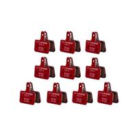WUJIHE P20.11 Lot de 10 paires de plaquettes de frein à disque en métal et céramique pour vélo Shimano BR-M355 M375 M395 M415 M445 M465 M475 M485 M495 M525 M575