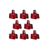 WUJIHE P20.11 Lot de 8 plaquettes de frein à disque en métal et céramique pour vélo de VTT Shimano BR-M355 M375 M395 M415 M445 M465 M475 M485 M495 M525 M575