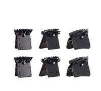 WUJIHE Plaquettes de frein à disque pour vélo VTT 4P-iston en métal et céramique pour Shimano M7120 M8120 M9120 MT420 MT520 M810 M820 M640 (BL-01S)